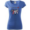 Indiánsky šíp - Dámske tričko Pure - 2XL ( Svetlomodrá )