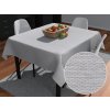 Biante Teflónový štvorcový obrus TF-067 Sivý režný 80x80 cm