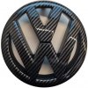 VW GOLF VI (2008-2014) predný znak, logo (13,5 cm) - čierna z uhlíkových vlákien