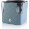 Plastkon Cobble smart kvetináč Oceľovo modrá, 15x15x14 cm