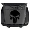 NÁLEPKA NA KAPOTU JEEP Punisher 56x43 cm biela