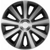 Puklice AVIATOR 16 carbon silver/black 4 ks, VERSACO