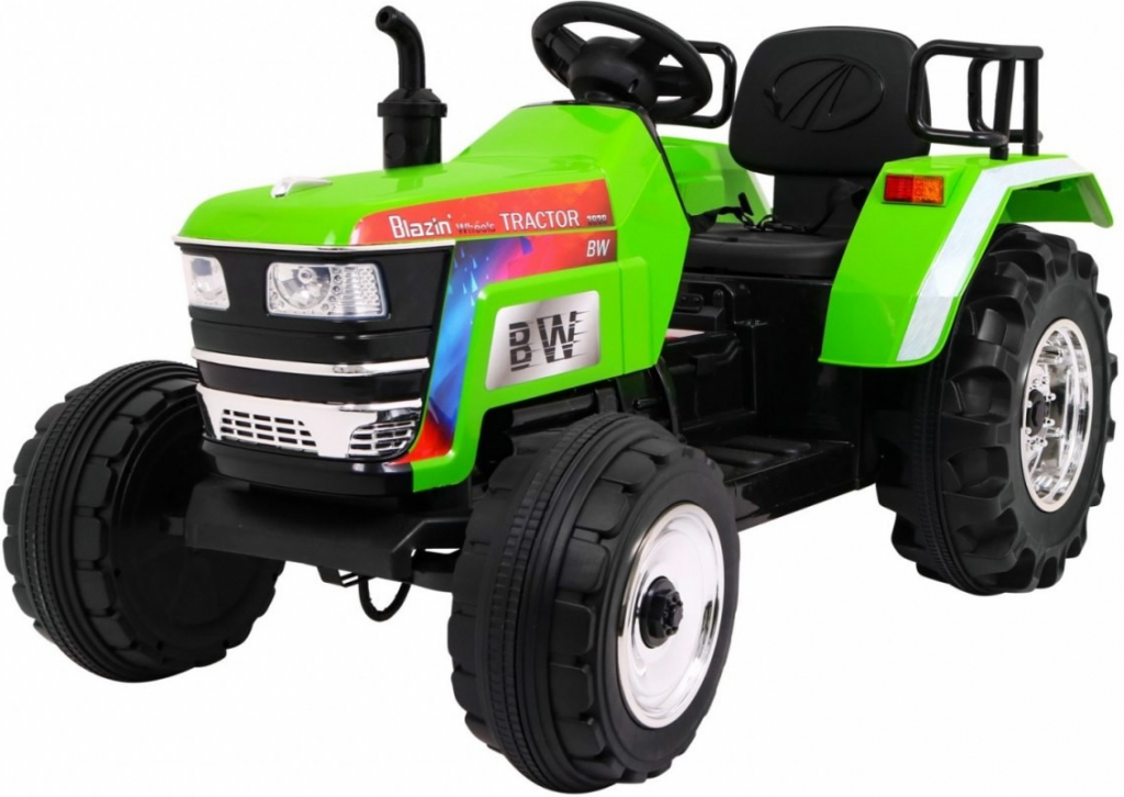 Mamido elektrický traktor Blazin zelená