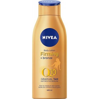 Nivea Q10 Plus Firming + Bronze telové mlieko 400 ml