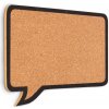 ALLboards PANEL TKK_CHAT korková nástěnka chatovací bublina 44 x 29 cm,TKK_CHAT