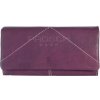 Dámska kožená peňaženka Greenburry 848-28 fialová