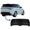 KITT Rear Bumper Skid Plate suitable for Land Rover Range Rover Sport L494 (2013-2017) Piano Black