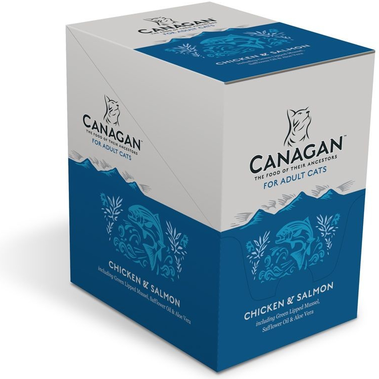 CANAGAN POUCH Chicken & Salmon 85 g