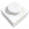 Nočné svetlo, LEGO Iconic 1x1 plate, biele