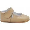 Angelitos balerínky Babies 540 Merceditas respetuosa Camel hnedá