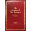 NKJV, Christian Life New Testament, Imitation Leather, Burgundy (Thomas Nelson)(Pevná)