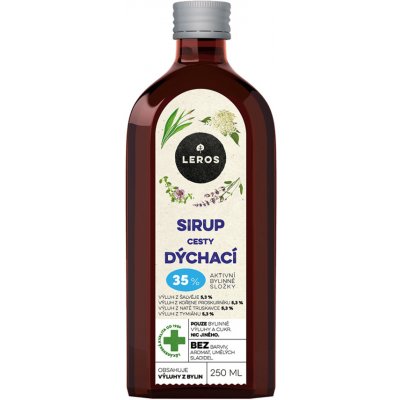 Leros Sirup Cesty dýchacie 250 ml