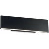 Ideal Lux 173252 LED nástenná lampa Desk 1x12W | 1100lm | 3000K - čierna