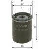 BOSCH Olejový filter 0 451 103 276 -