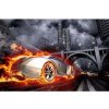 DIMEX fototapeta Auto v ohni MS-5-0314 - 375 x 250 cm (150g VLIES - LEPIDLO ZADARMO)