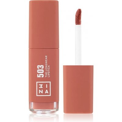 3INA The Longwear Lipstick dlhotrvajúci tekutý rúž odtieň 503 - Nude 6 ml