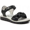 Primigi detské sandále z ekologickej kože, čierne veľkosť 27