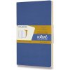 Moleskine Zošity Volant - mäkké dosky A5, linajkové, 2 ks, modrá/žltá