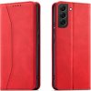 Magnet Fancy Case pro Samsung Galaxy S23+ flipový kryt, peněženka, stojánek, červený