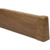 MDF Quadro 60 Lišta soklová DUB VERDEN HNEDÝ 2,4 m