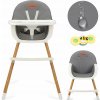 Stolička na kŕmenie 3v1 podnos MoMi FLOVI