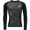 Venum Rapid Long Sleeve Rashguard čierna tmavo sivá biela