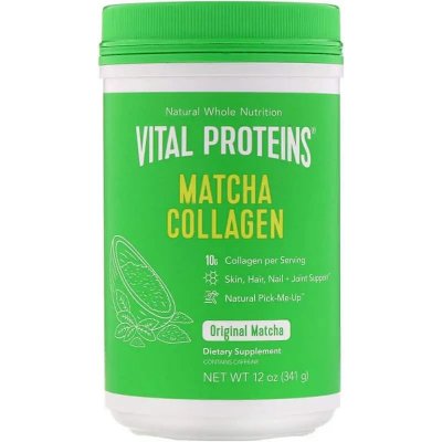 Vital proteins matcha collagen (kolagénový komplex z matcha tea) 341g
