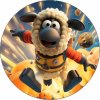 Jedlá papierová ovečka Shaun v priestore 19,5 cm - Pictu Hap - Pictu Hap