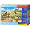 Puzzle Castorland - Puzzle maxi 20 dielikov - Zvieratká na farme