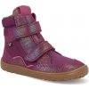 Barefoot zimné topánky Froddo - Winter Tex Multicolor fialové
