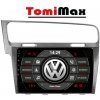 TomiMax VW Golf 7 Android 13 autorádio s WIFI, GPS, USB, BT HW výbava: 4 Core 2GB+32GB LOW