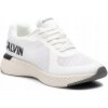 CALVIN KLEIN Pánske poltopánky AMOS biele kožené 45