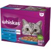Whiskas s bielou rybou treskou lososom a tuniakom 12 x 85 g