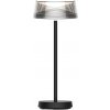 Polux | LED Stmievateľná stolná lampa CASABLANCA LED/3,4W/5V USB 3600 mAh IP44 čierna | SA2229