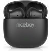 Niceboy Niceboy Beans 4 POP - Bezdrôtové slúchadlá 200 mAh + 2x 30 mAh IPX4 čierna NB0090 + záruka 3 roky zadarmo + záruka 3 roky zadarmo