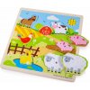 Bigjigs Toys Vkladačka so zvukom Farma