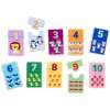 Drevené puzzle s číslami Games Numbers Account Eichhorn 20 dielikov s obrázkami zvieratiek a objektov od 24 mes