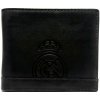Real Madrid FC Kožená peňaženka Real Madrid, čierna, RFID, darčeková krabička