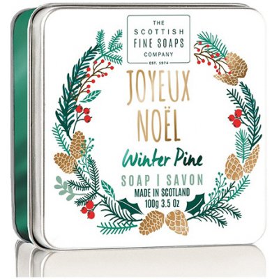 Scottish Fine Soap Vianočné mydlo v plechu Šťastné a veselé 100 g od 7,9 €  - Heureka.sk