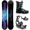 Raven Aura snowboard + Raven Fastec FT360 black viazanie + Raven Diva black/mint topánky - 155 cm + XL (EU 43-46)