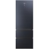 Chladnička Haier 3-dverová HTW7720ENMB NO FROST 483L 37 dB Čierna