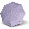 Knirps A.760 Stick Automatic Dot Art Lavender elegantný holový vystreľovací dáždnik lila