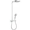 Hansgrohe Raindance Select E - Sprchový set Showerpipe 300 s termostatom ShowerTablet Select, 3 prúdy, chróm 27127000
