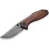 Civivi ODD 22 C21032-DS1 Black Cuibourtia Wood Damascus