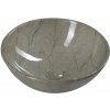 Sapho DALMA keramické umývadlo na dosku Ø 42 cm, grigio MM113