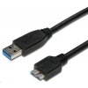 PREMIUMCORD Kabel USB 3.0 A - Micro B 0,5m, propojovací (M/M) ku3ma05bk PremiumCord