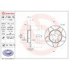 BREMBO Kotúč bŕzd OCT/FAB ZADNÝ BREMBO MAX 08.7165.75, sada 2 ks