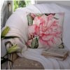 Mondo Italia Obliečka na vankúš MIGD282 40x40 cm pivónie Ružová 40x40 cm