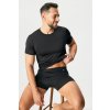 MEN-A Komplet Funkčné tričko a boxerky MEN-A Athlete čierna S