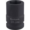 FORTUM Hlavica nástrčná rázová, 3/4'', CrMoV, 24mm 4703024